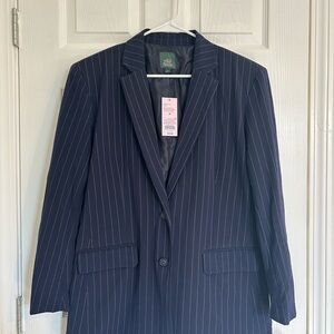 Wild Fable Navy Pinstripe Blazer NWT